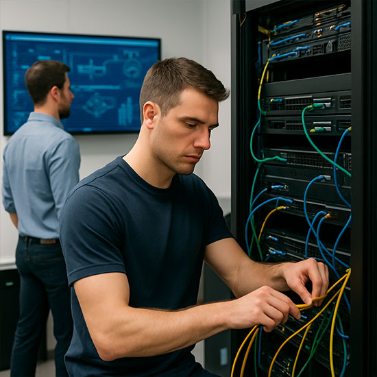 خدمات شبکه و دیتاسنتر لاوان